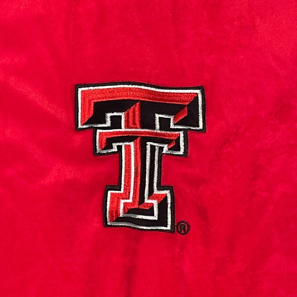 Texas Tech College Reversible Hooded Blanket Poncho - Picture 3 of 9